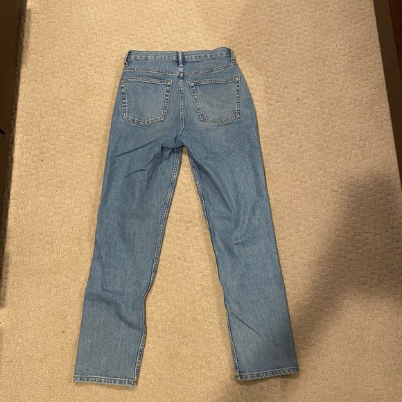 Everlane Cheeky jean, regular length size 24 - Picture 5 of 6